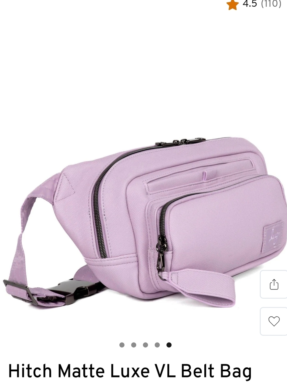 Lug Sugarplum Hitch Sling Bag, Popular Color Sold Out Everywhere, EUC